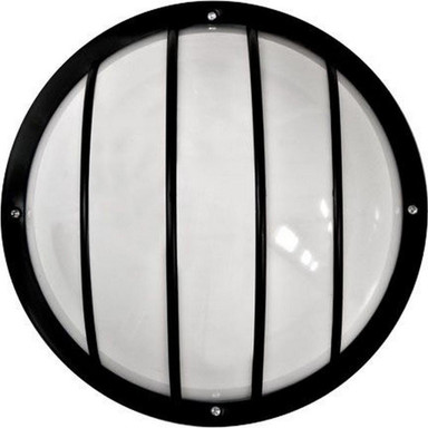 1 Light 13W GU24 Outdoor Round Wall Mount 10 Inch Wide by Dabmar - W8313
