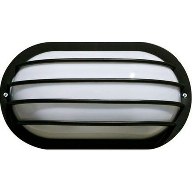 1 Light 13W Outdoor Oval Wall Mount 10.38 Inch Wide by Dabmar - W8413