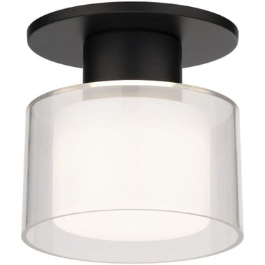 Twist N Lite 10W 1 LED Torch Semi Flush Mount 5 Inch Wide by WAC Limited - FM-250905