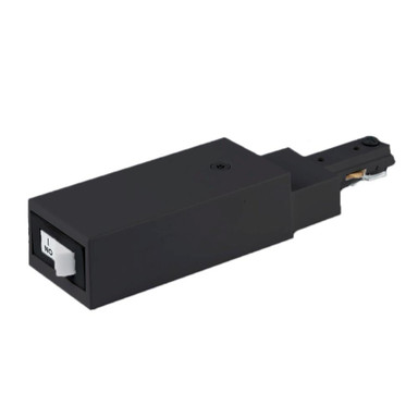 2.5 Inch 5 A H Track Slim Live End Connector with Switch by WAC Limited - THL-HLES-5A