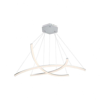 Radius 86W 1 LED Light Oversized Pendant by Dweled - PD-27803