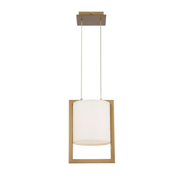 Park Avenue 8.4W 12 LED Pendant 12.38 Inch Tall X 9.13 Inch Wide by dweLED - PD-33312