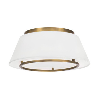 Hailey 15W 1 LED 16 Inch Wide Flush Mount by dweLED - FM-53116