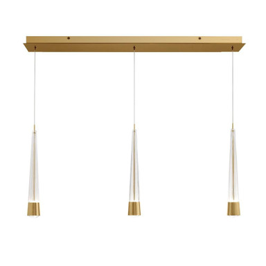 Quill 24W 3 LED Light Mini Pendant by Dweled - PD-59403L