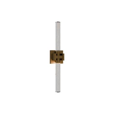Ripple 15W 1 4CCT LED Bath Vanity 4.75 Inch Tall X 3.25 Inch Wide by dweLED - WS-85524