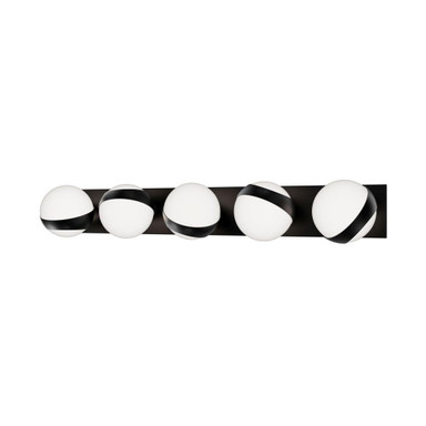 Tripoli 22W 5 4CCT LED Bath Vanity 4.5 Inch Tall and 7 Inch Wide by dweLED - WS-87533