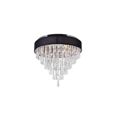 Franca 8 Light 22 Inch Wide Flush Mount by CWI - 5523C22C-192222