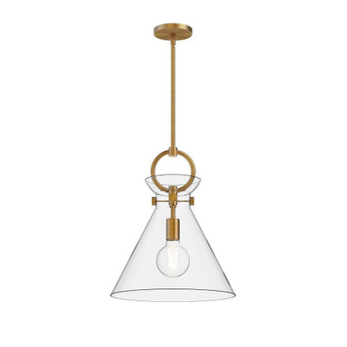Emerson 1 Light Medium Pendant 17 Inch Tall by Alora - PD412514