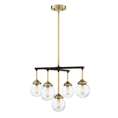 5 Light Medium Chandelier by Meridian M10041