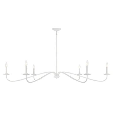 6 Light Oversized Chandelier by Meridian M100119