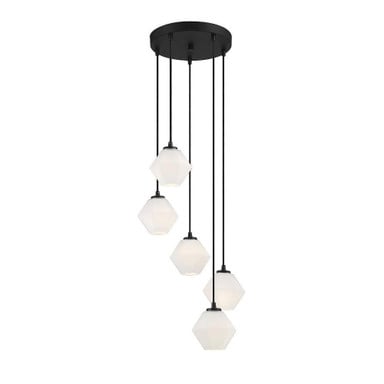 5 Light Small Chandelier by Meridian - M1009_C16