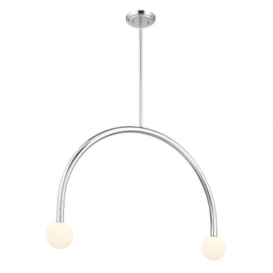 2 Light Mini Chandelier by Meridian M100132
