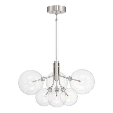 6 Light Large Chandelier by Meridian M100135