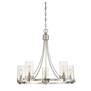 5 Light Medium Chandelier by Meridian M10018
