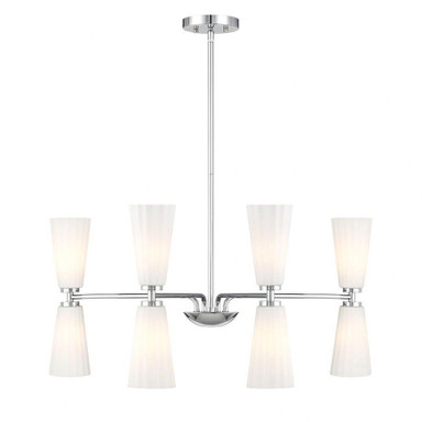 8 Light Large Chandelier by Meridian - M100126