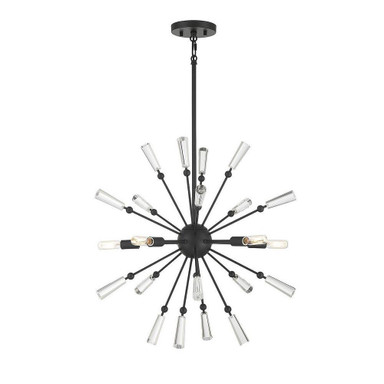 5 Light Large Pendant 26 Inch Tall by Meridian - M7028