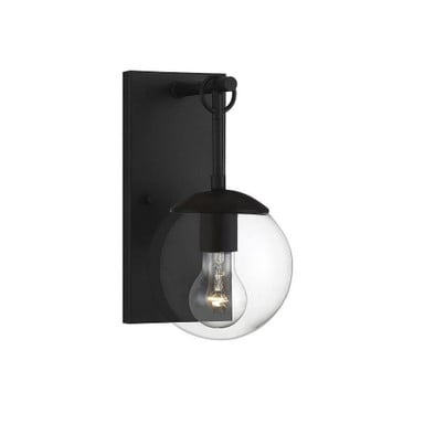 1 Light Outdoor Wall Lantern 11 Inch Tall by Meridian - M50029