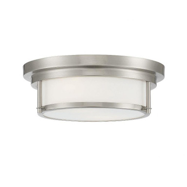 2 Light 13 Inch Wide Flush Mount by Meridian M60062