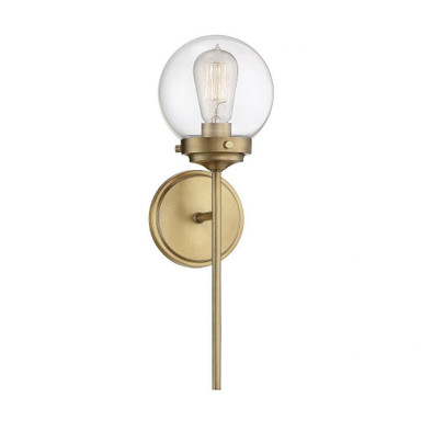 1 Light Wall Sconce 18 Inch Tall by Meridian - M90025