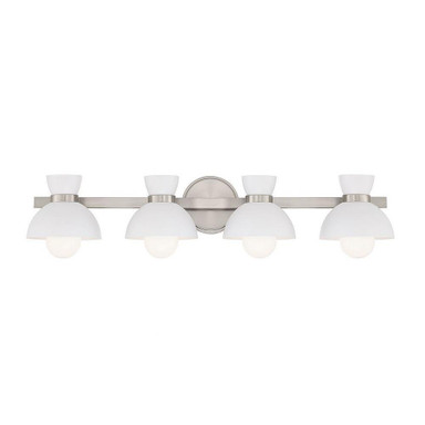 4 Light Vanity Light 33.5 Inch Wide by Meridian - M80076