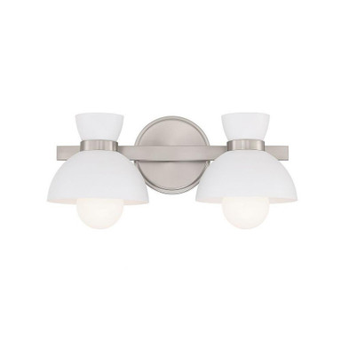 2 Light Vanity Light 16.5 Inch Wide by Meridian - M80074