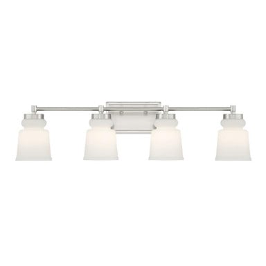 4 Light Contemporary Vanity Light 32 Inch Wide by Meridian - M80059