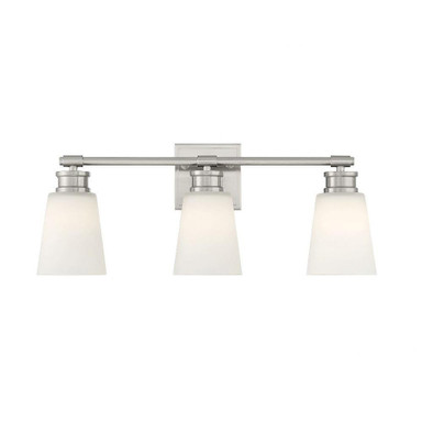 3 Light Contemporary Vanity Light 23 Inch Wide by Meridian - M80055