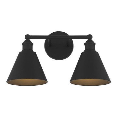 2 Light Vanity Light 17 Inch Wide by Meridian - M80063