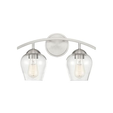 2 Light Vanity Light 16 Inch Wide by Meridian - M80031