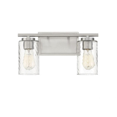 2 Light Vanity Light 15 Inch Wide by Meridian - M80037