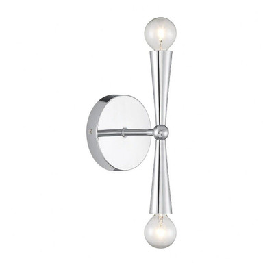 2 Light Wall Sconce 10 Inch Tall by Meridian - M90110