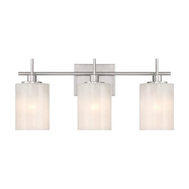 3 Light Vanity Light 22 Inch Wide by Meridian - M80084