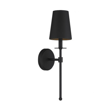 1 Light Mid Century Modern Wall Sconce 20 Inch Tall by Meridian - M90084