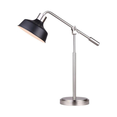 Bello 1 Light Table Lamp 25 Inches Tall and 7.5 Inches Wide by Canarm Inc - ITL1055A25