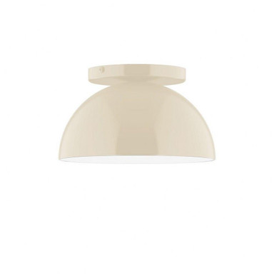 Axis 1 Light 8 Inch Wide Dome Flush Mount by Montclair Light Works - FMD431