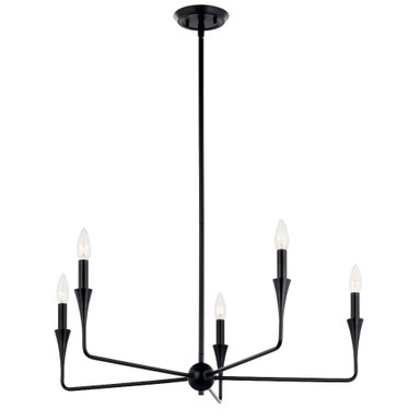 Alvaro 5 Light Large Chandelier by Kichler - 52689