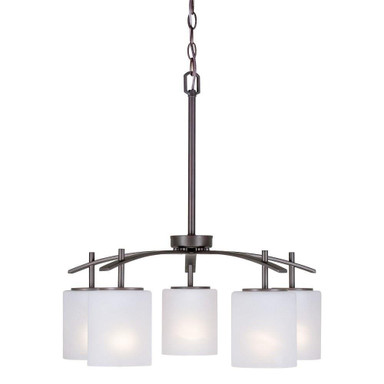Faya 5 Light Medium Chandelier by Forte 2741-05