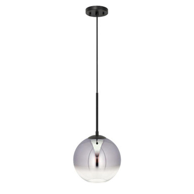 Callisto 1 Light Small Pendant 16.25 Inch Tall by Forte - 2757-01