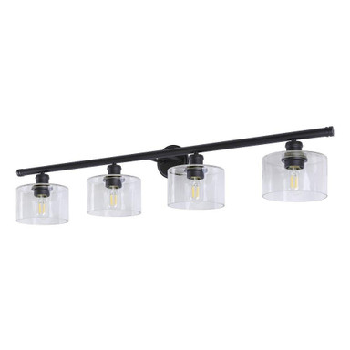 Zane 4 Light Vanity Light by Forte - 5748-04