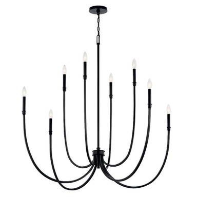 Malene 8 Light Oversized Tall Chandelier by Kichler - 52699