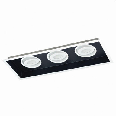NMRT2 Series 81W 3 LED Spot High Lumen Gimbal Trim by Nora - NMRT2-13L09
