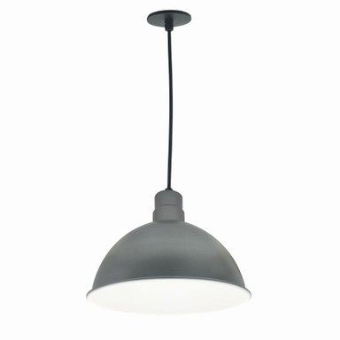 NRLM Series 27W LED Gunmetal Medium Pendant by Nora - NRLM-16C25GMLE4