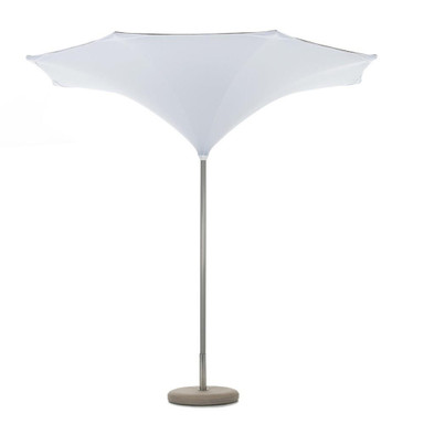 Plant 10 Foot Center Post Round Market Umbrella with Lights by FIM - Plant/01