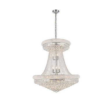 Primo 28 Light Oversized Chandelier by Elegant - V1800G36
