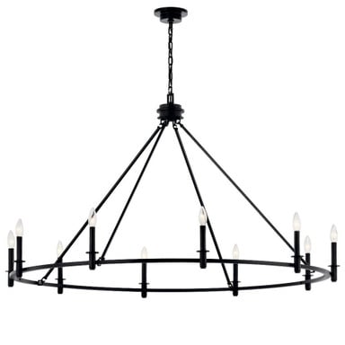 Carrick 10 Light Oversized Chandelier by Kichler - 52707