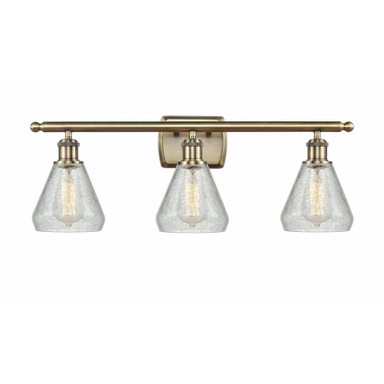 Conesus 3 Light Vanity Light 26 Inch Wide by Innovations - 516-3W-G27