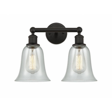 Hanover 2 Light Vanity Light 15.25 Inch Tall by Innovations - 616-2W-G28