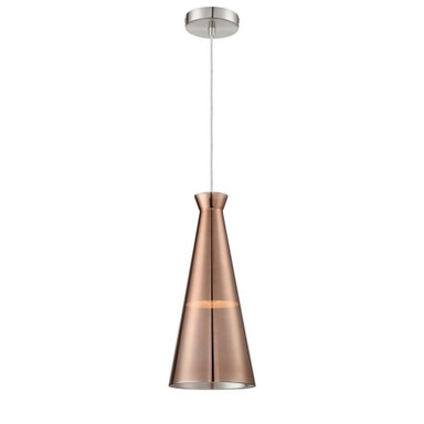 Cabello 1 Light Small Pendant by Lite Source - LS-19853CC