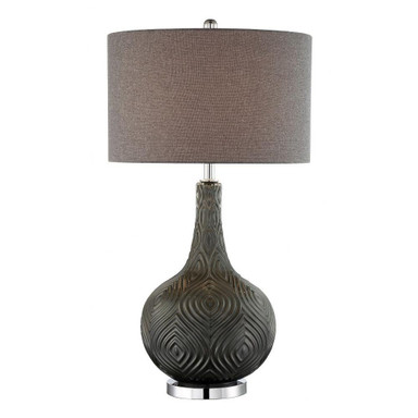 Dylan One Light Table Lamp by Lite Source - LS-23072GW