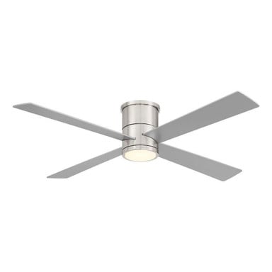 Falco 4 Blade Flush Mount Ceiling Fan with Light Kit by Minka Aire - F797L